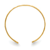 10K Diamond-Cut Toe Ring